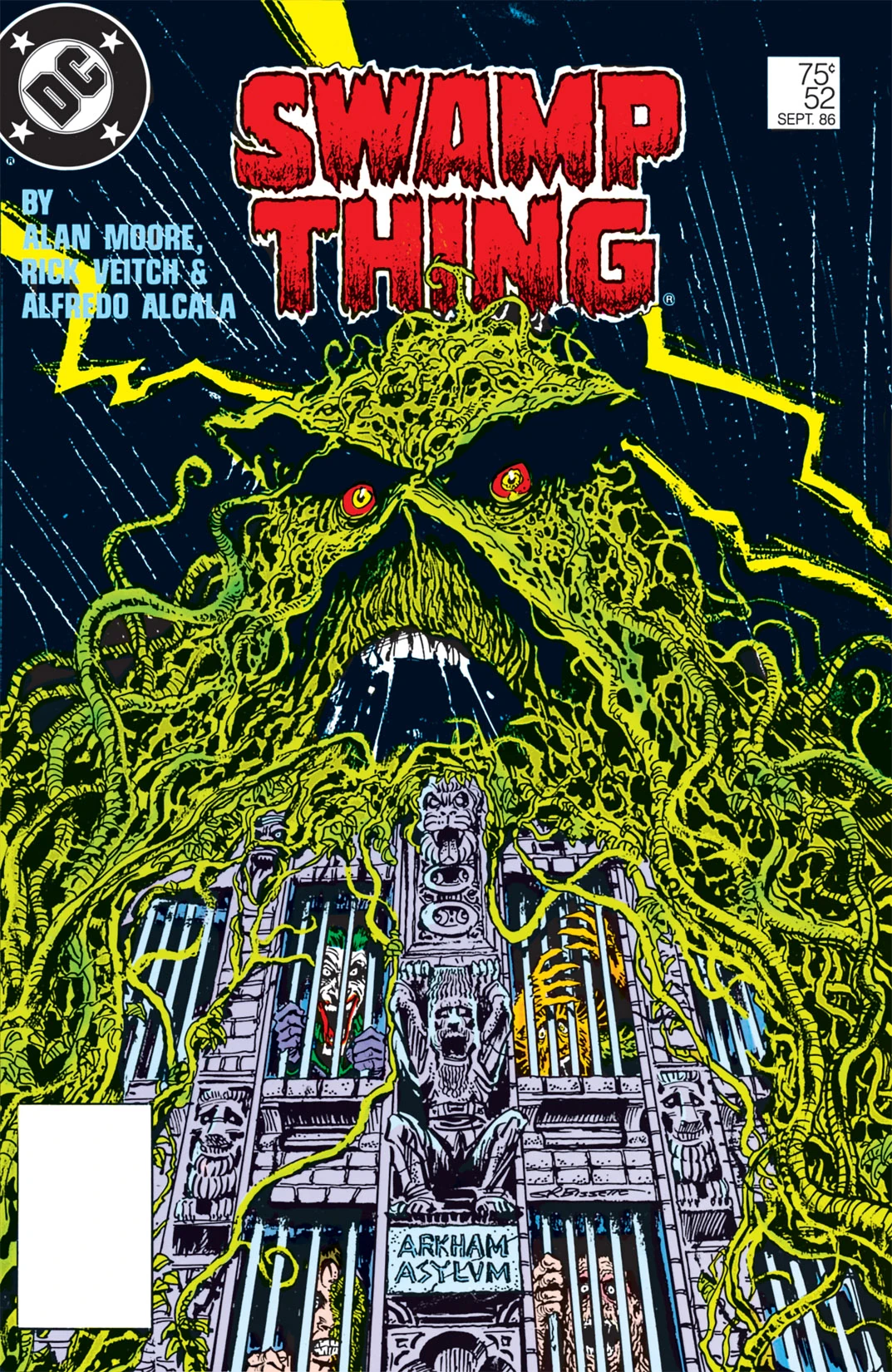 Swamp Thing #52 (DC, 1986 — Cover A) cover